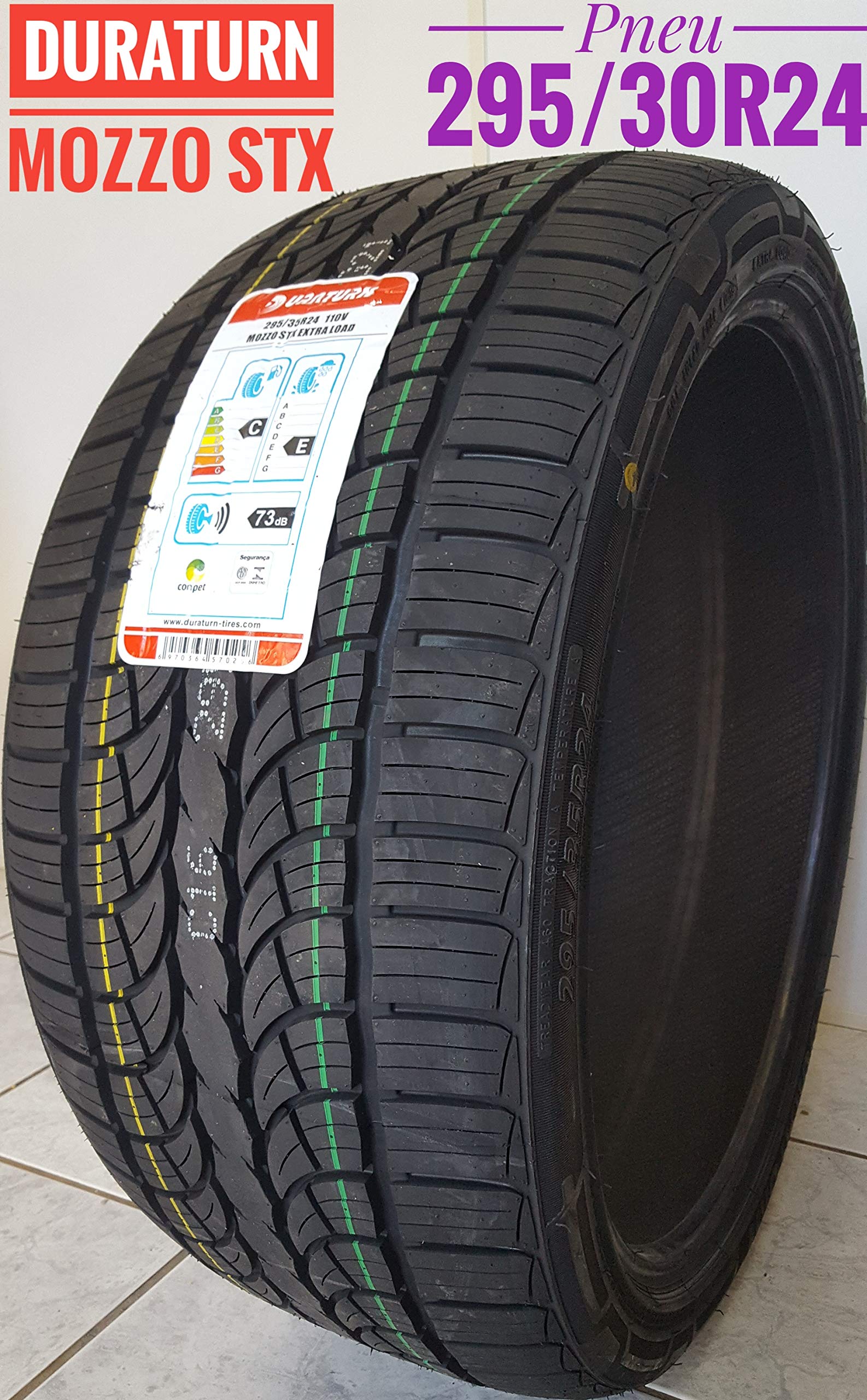 Pneu 295/35R24 Duraturn Mozzo STX Combo 2 unid 110V XL | Amazon.com.br